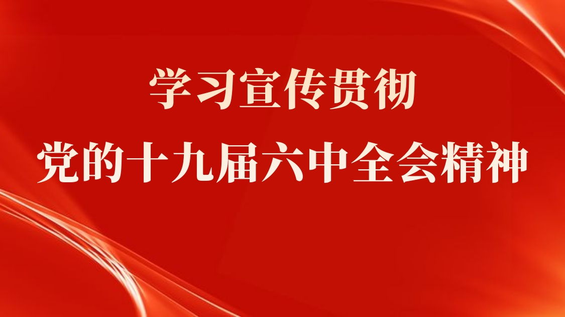 主題黨課：學(xué)習(xí)宣傳貫徹黨的十九屆六中全會(huì)精神